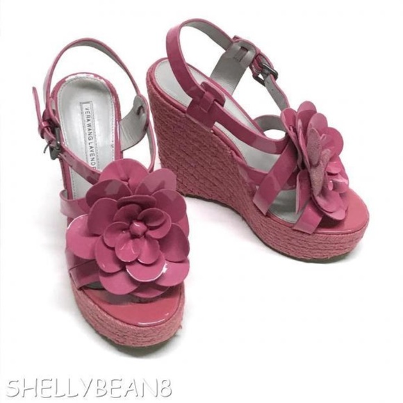 Vera Wang Lavender Label Shoes - VERA WANG LAVENDER Platform Wedge Heel Sandals 6.5